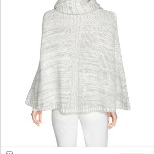 WHBM Convertible cowl neck poncho